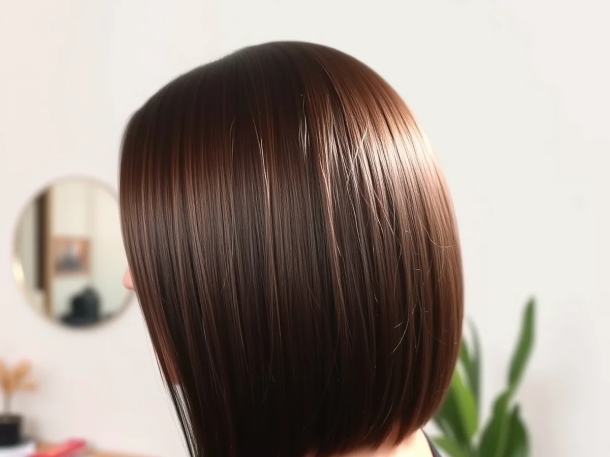 Classic Blunt Bob - haircut ideas for brunettes