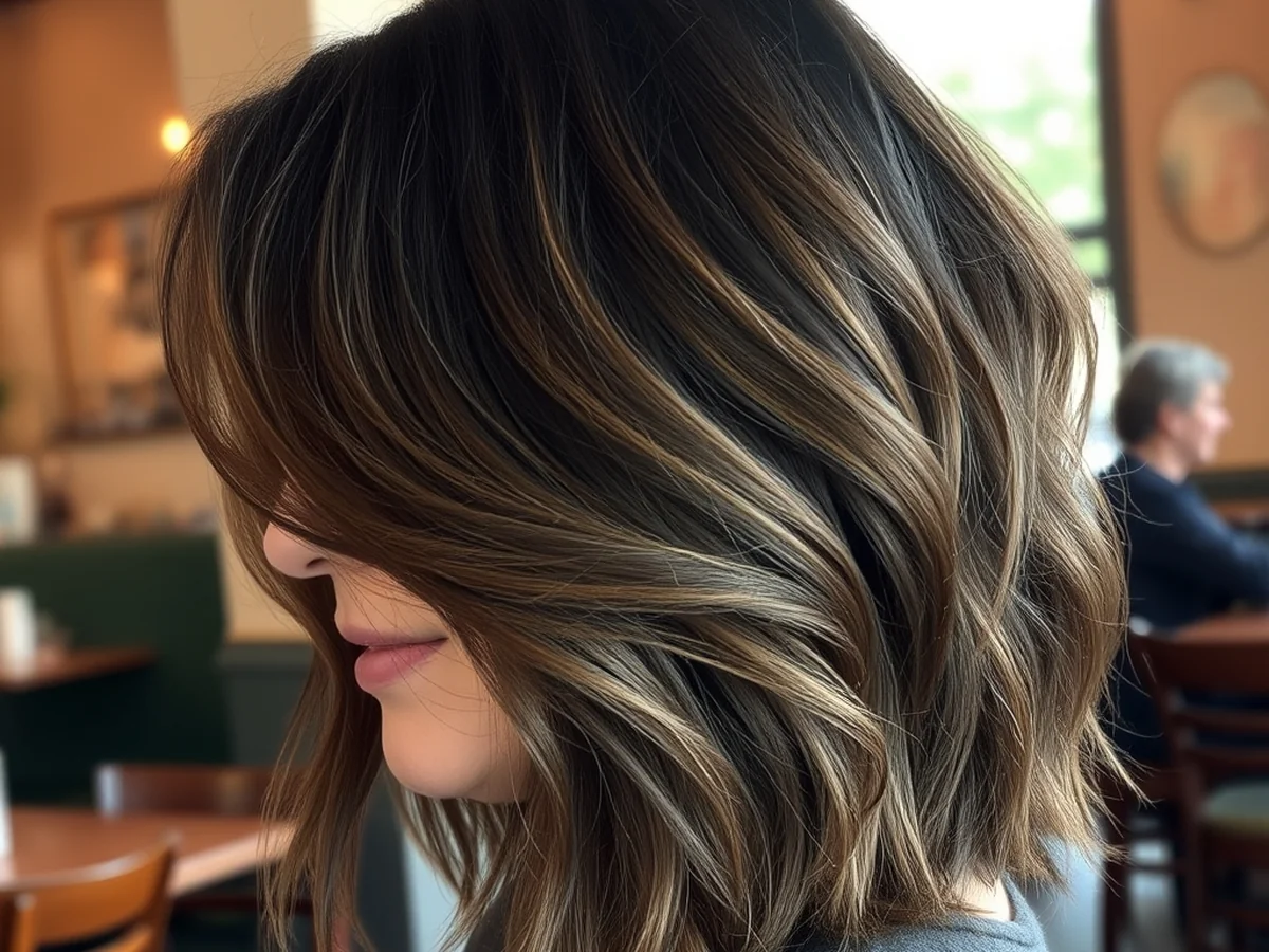 Heavy Textured Layers - haircut ideas for brunettes