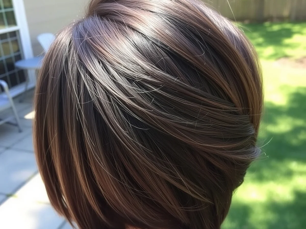 Hidden Undercut Detail - haircut ideas for brunettes