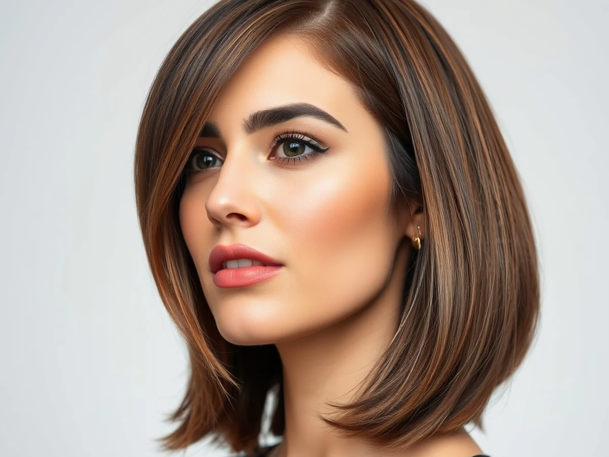 Face Framing Layers - hairstyles round faces