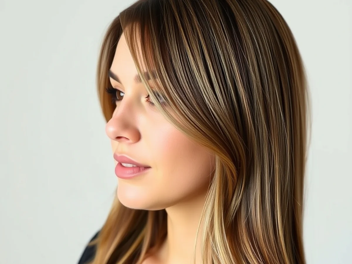 Long Layered Cuts - hairstyles round faces