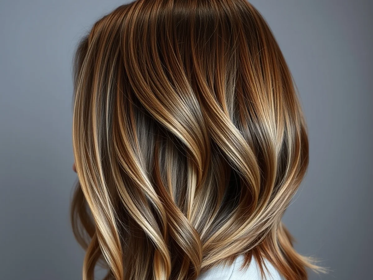 Dimensional Honey Brown - honey brown balayage