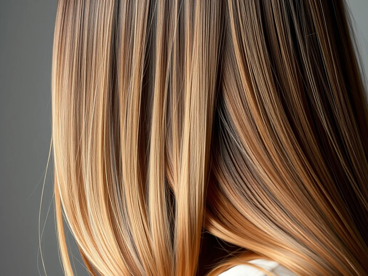 Healthy Honey Brown Ends - honey brown balayage