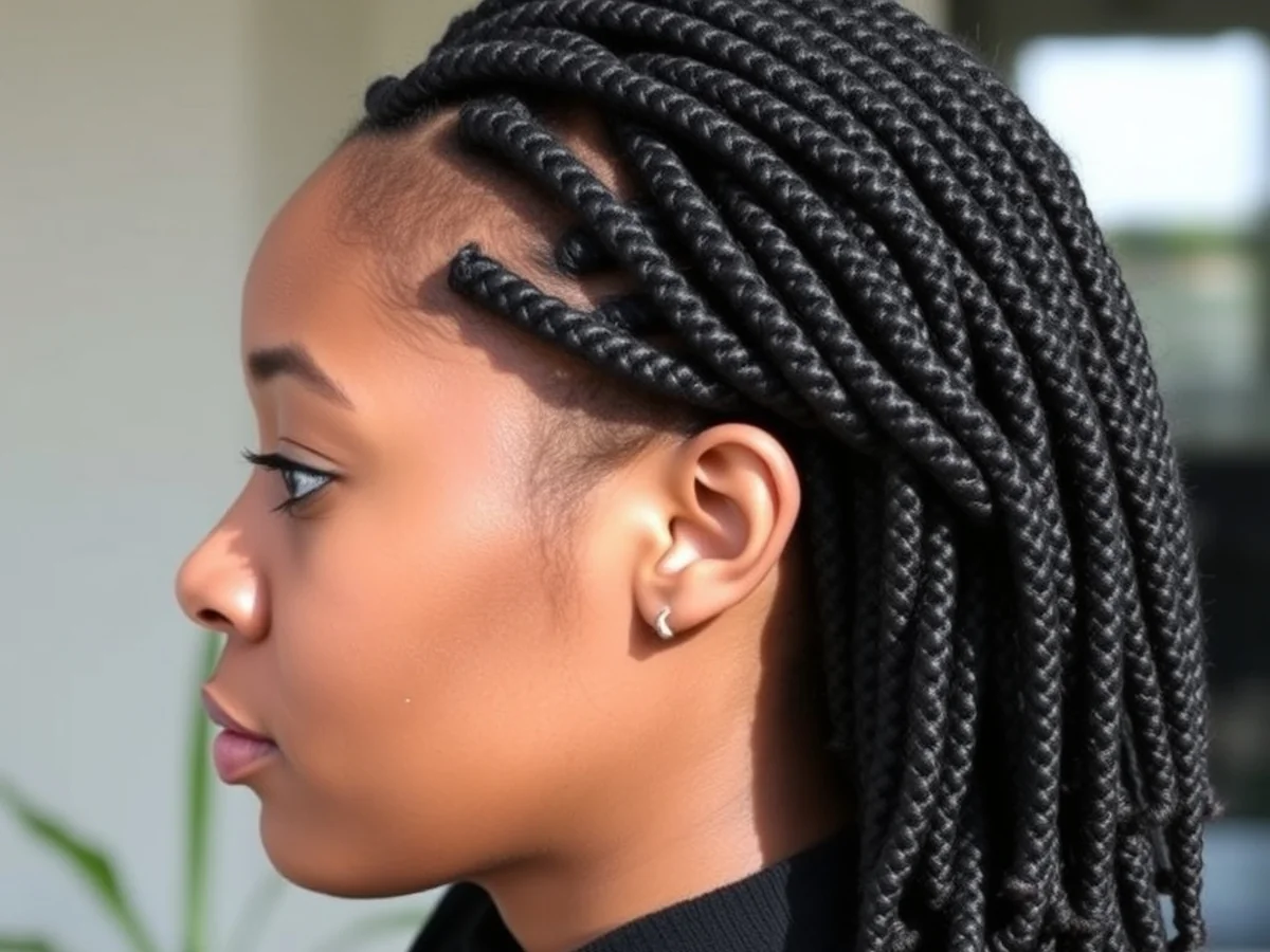 Bantu Knot Style - loc style for long hairs