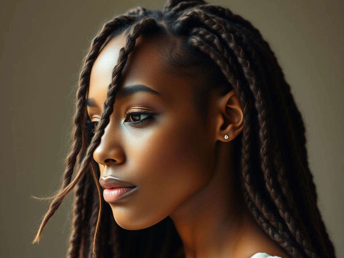 Bohemian Loc Style - loc style for long hairs