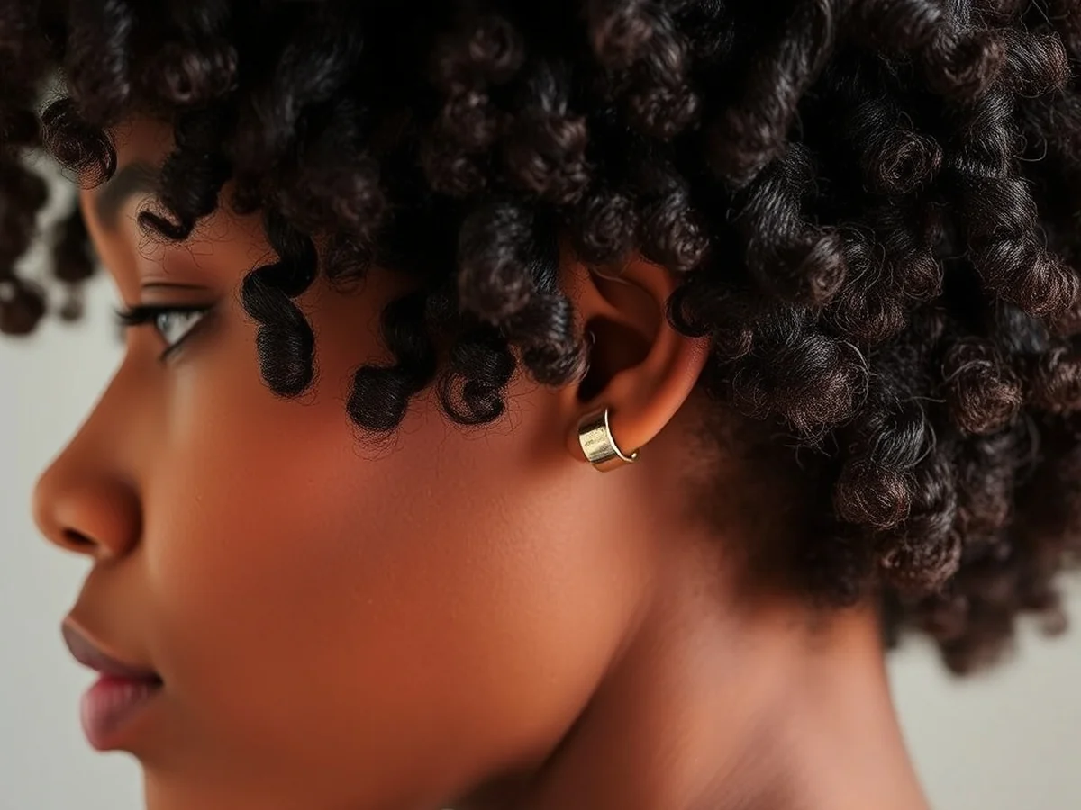Curly Hair Jewelry - must try styles with hair jewelry