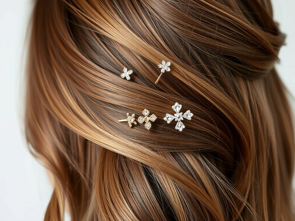 Dainty Hair Pins - must try styles with hair jewelry