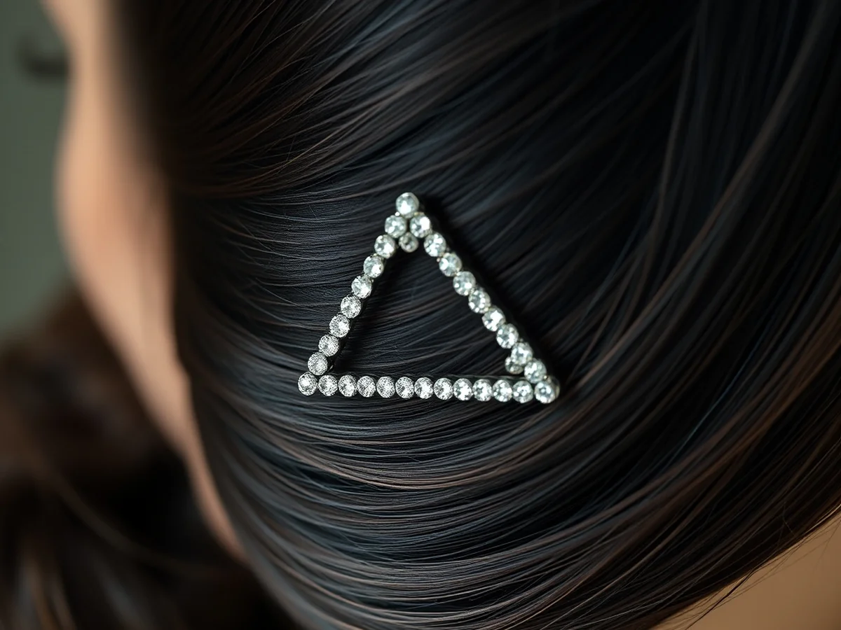 Rhinestone Bobby Pins - must try styles with hair jewelry