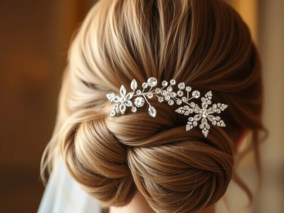 Wedding Hair Jewelry - must try styles with hair jewelry