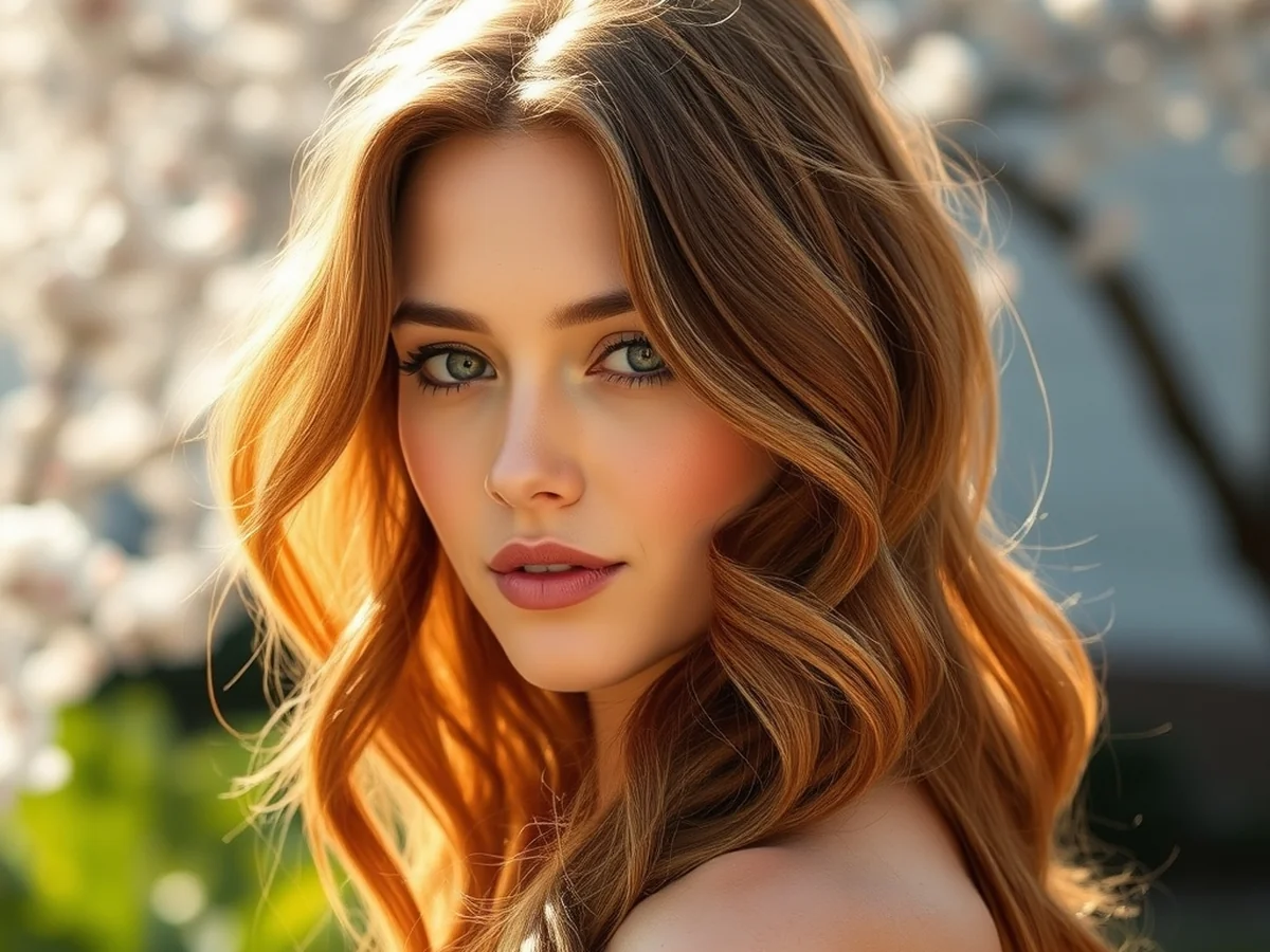 Honey Brown Tones - spring brown hair color