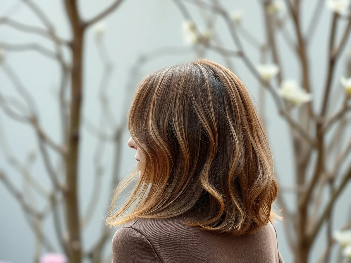 Toffee Brown Shades - spring brown hair color