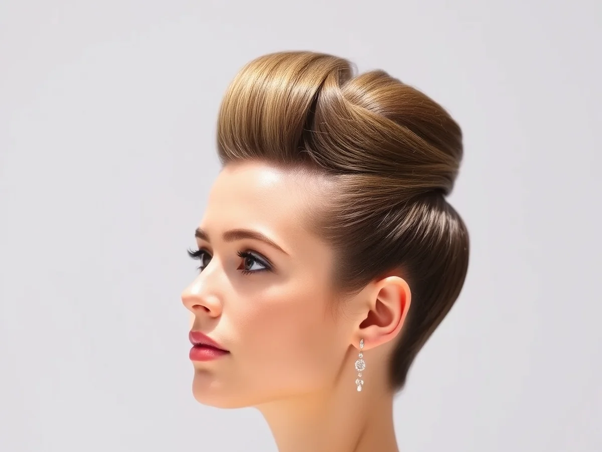 Crown Volume Wedge - stylish modern wedge haircut