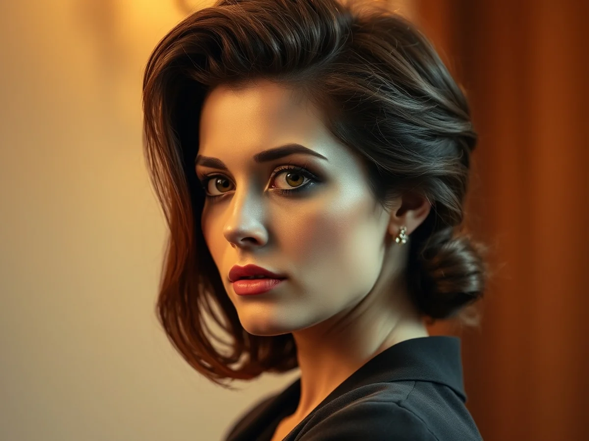 Seventies Inspired Wedge - stylish modern wedge haircut