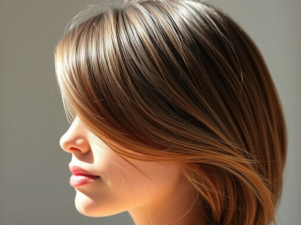 Volumizing Wedge for Thin Hair - stylish modern wedge haircut