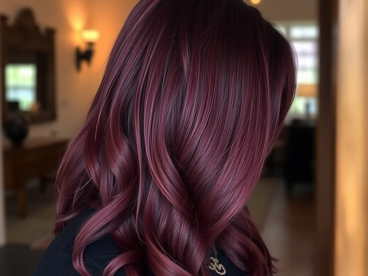Choosing Permanent Wine Dye - wine red hair color