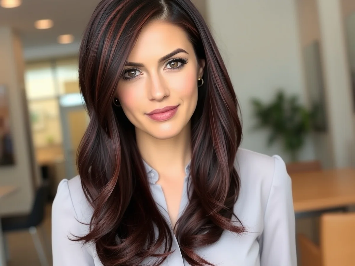 Deep Burgundy Mix - wine red hair color
