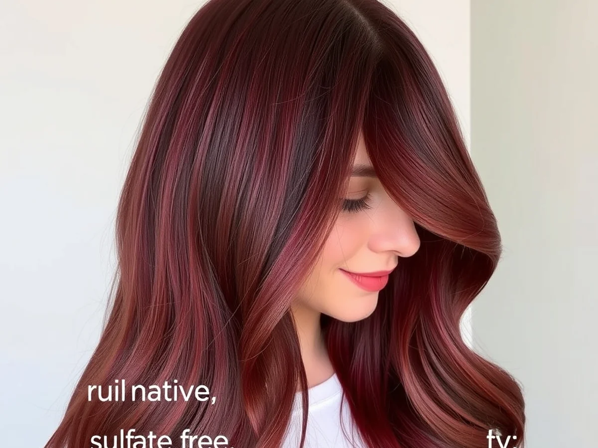 Maintaining Wine Red Vibrancy - wine red hair color