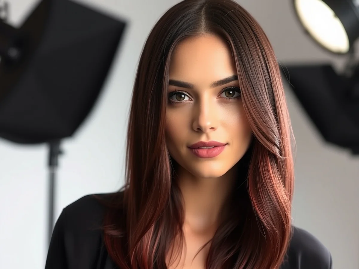 Professional Wine Red Techniques - wine red hair color